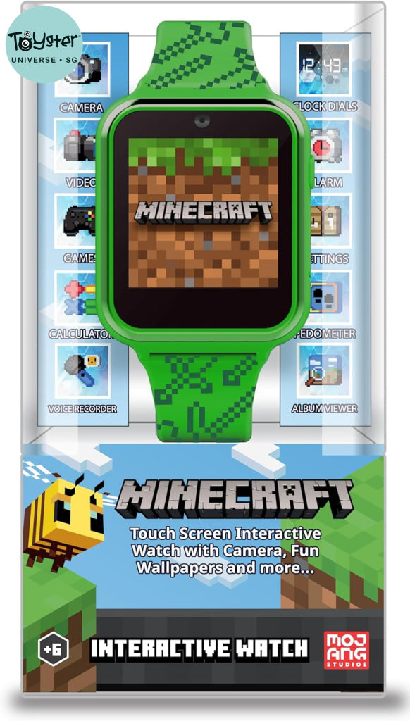 Accutime Sonic The Hedgehog Kids Smart Watch Minecraft
