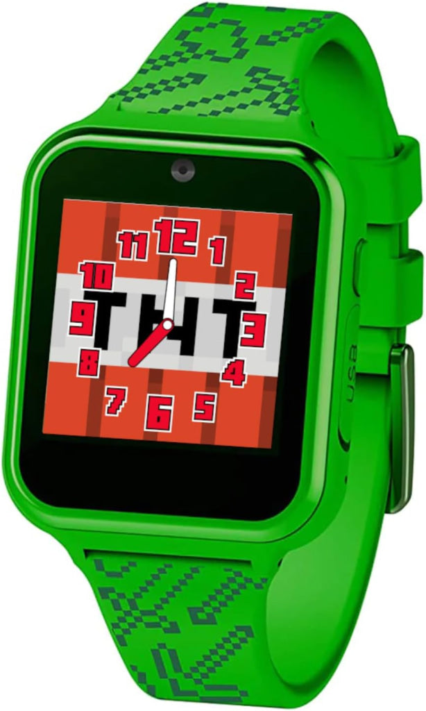 Accutime Sonic The Hedgehog Kids Smart Watch Minecraft
