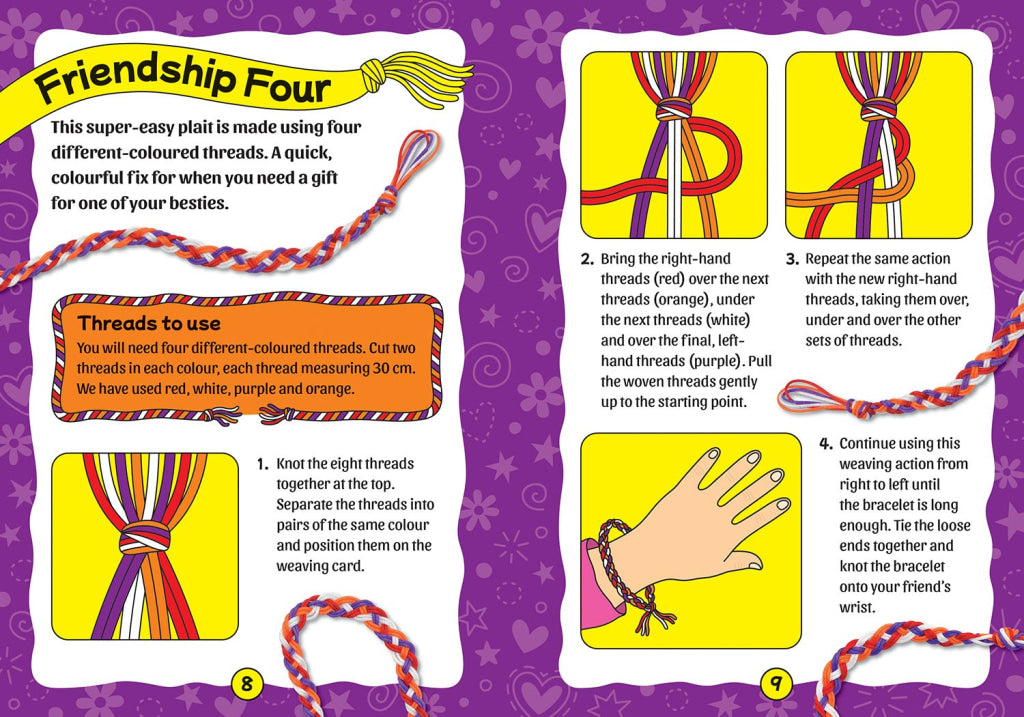 Activity station Neon Friendship Bracelets ACTIVITY STATION