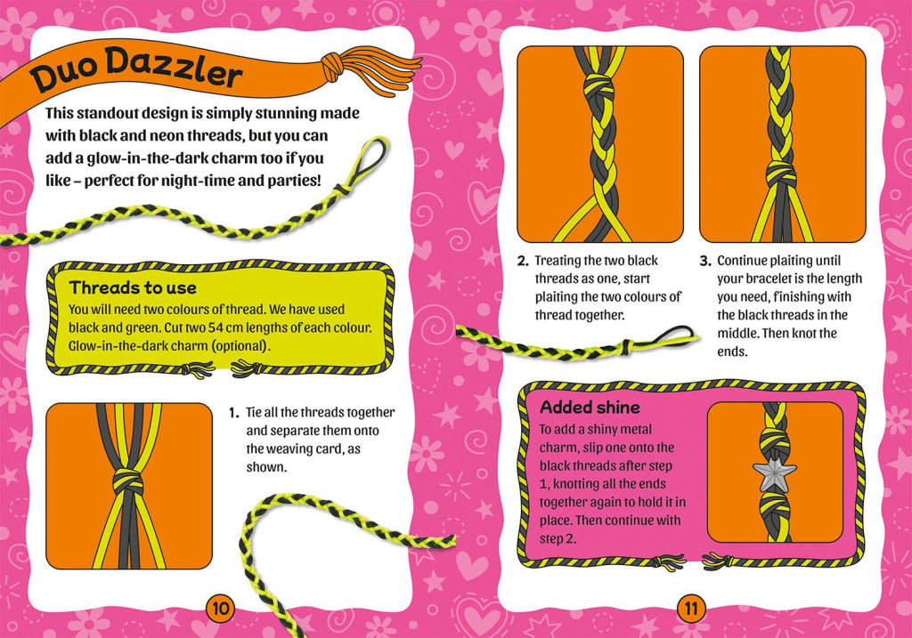 Activity station Neon Friendship Bracelets ACTIVITY STATION