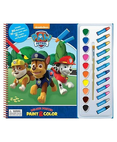 Deluxe Poster Paint & Colour : Paw Patrol