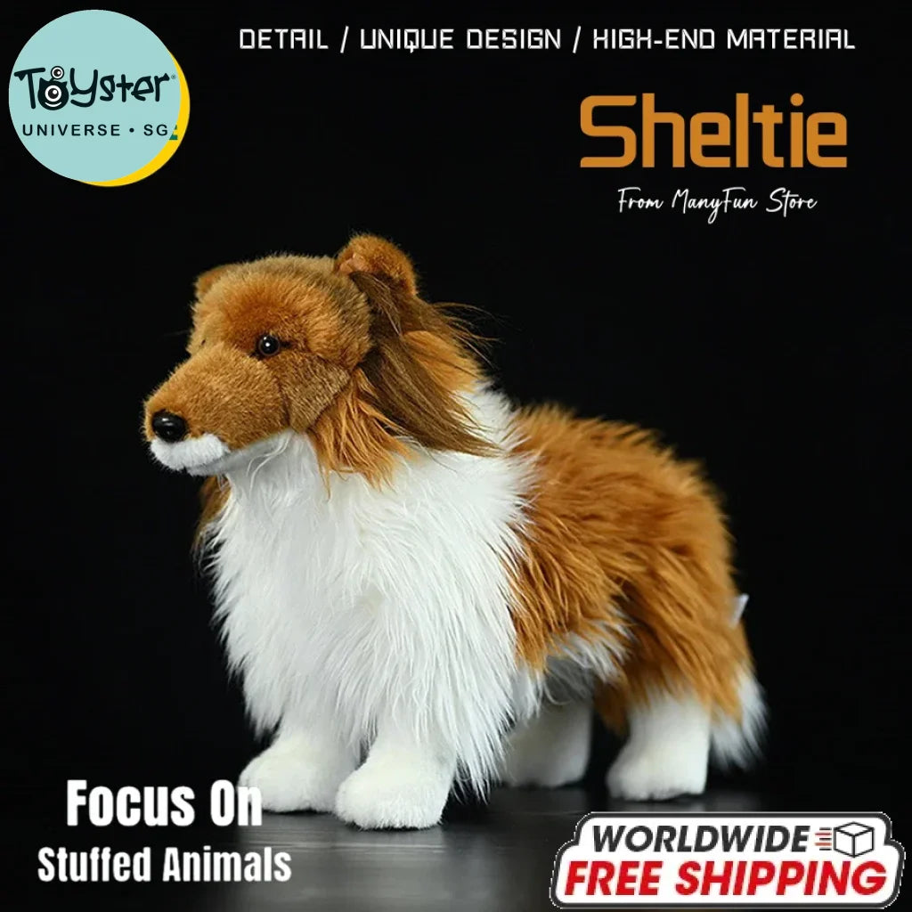 Adopt Me Pets Sheltie Dog Plush