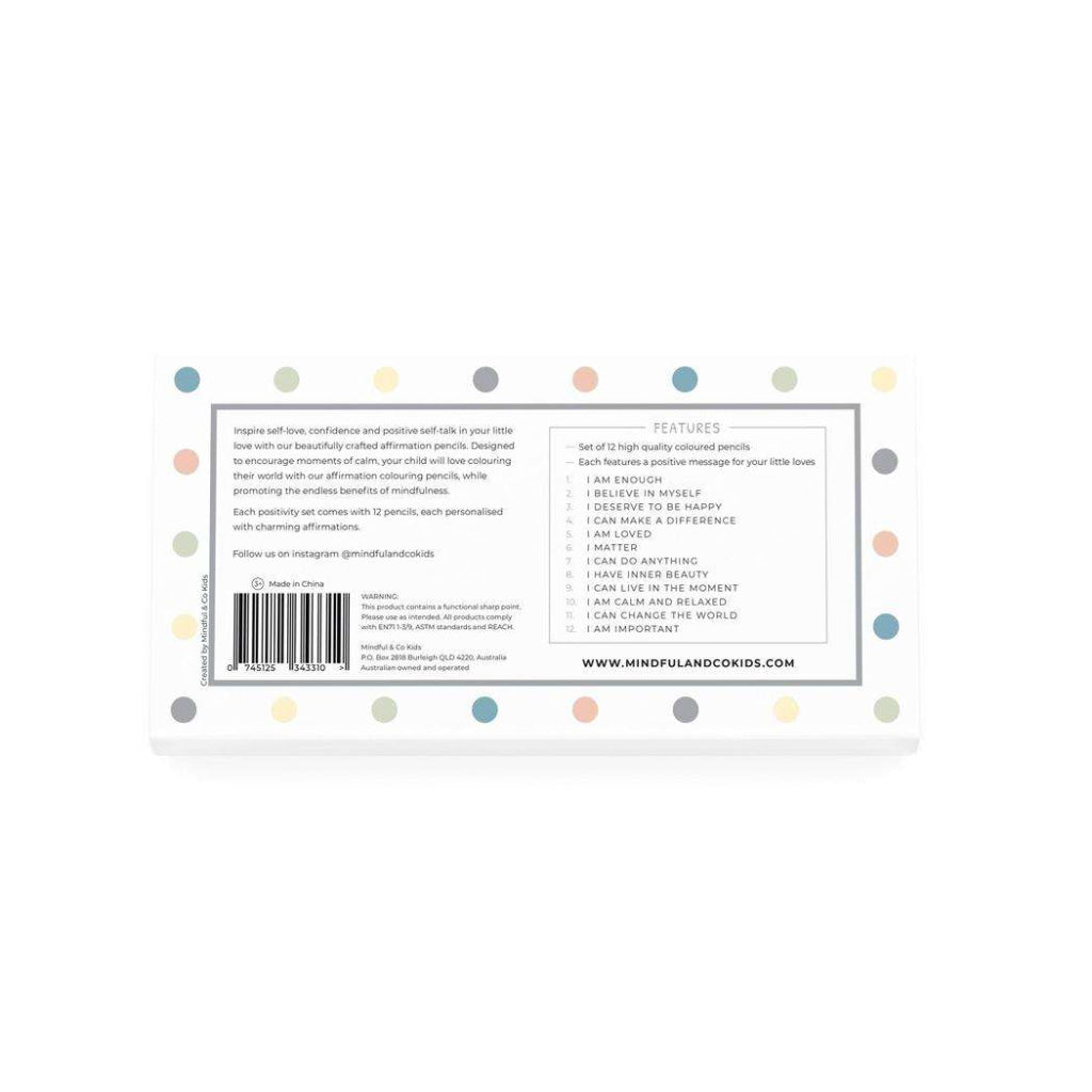 Affirmation Coloring Pencils - Art & Craft Kit