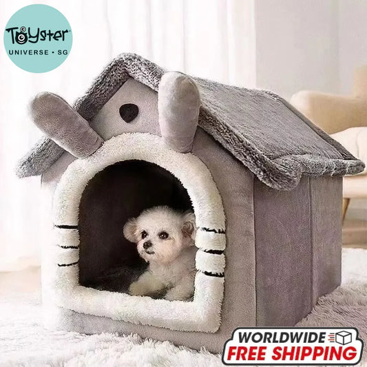 All Season Removable Washable Pet House - gray / S 33X30X30cm