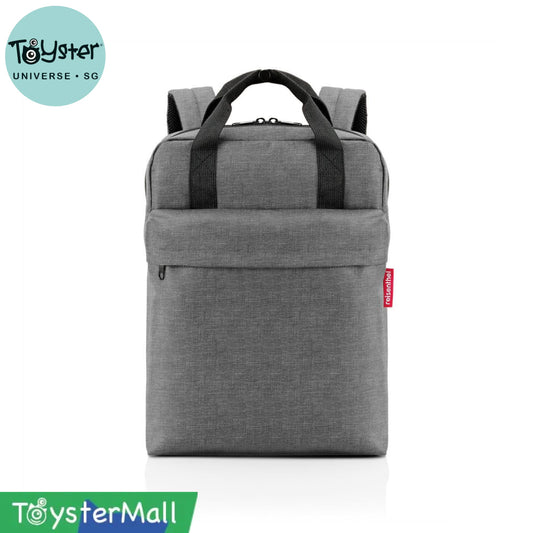 allday backpack M iso twist silver