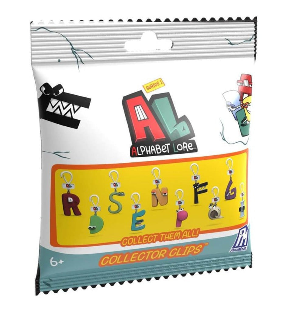 Alphabet Lore - Collector Clips Series 1 3 For $10 Blox Fruits