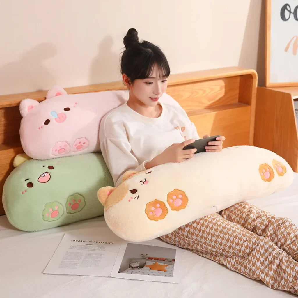 Animal Plush Long Pillow 80/100cm