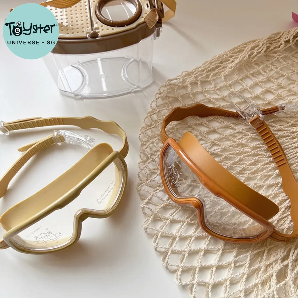 Anti Fog High-Definition Kids Large Frame Swimming Goggles