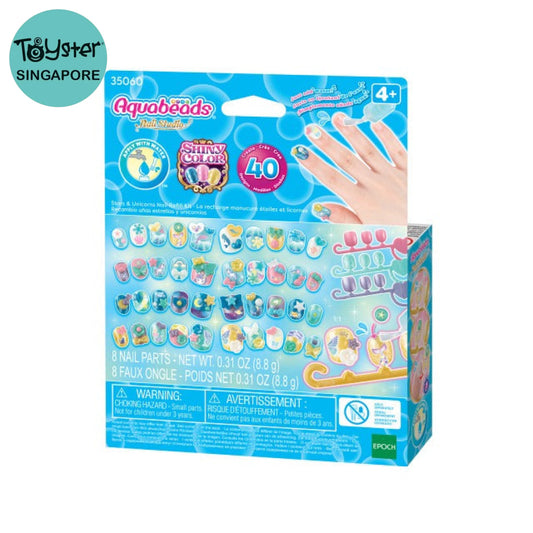 Aquabeads Starts N Unicorns Nail Refill Kit 35060