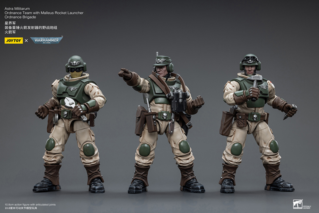 Astra Militarum Ordnance Team With Malleus Rocket Launcher Jt8841 Warhammer 40K