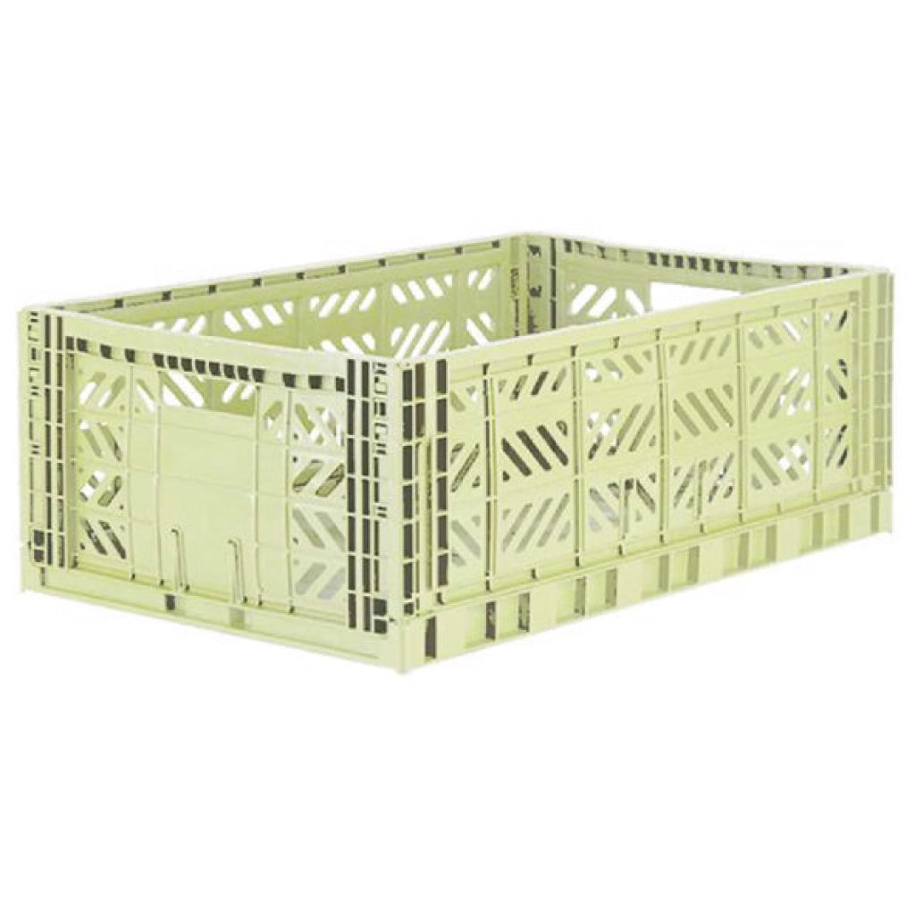 Aykasa Folding Maxibox Colour Crate - Melon - Storage