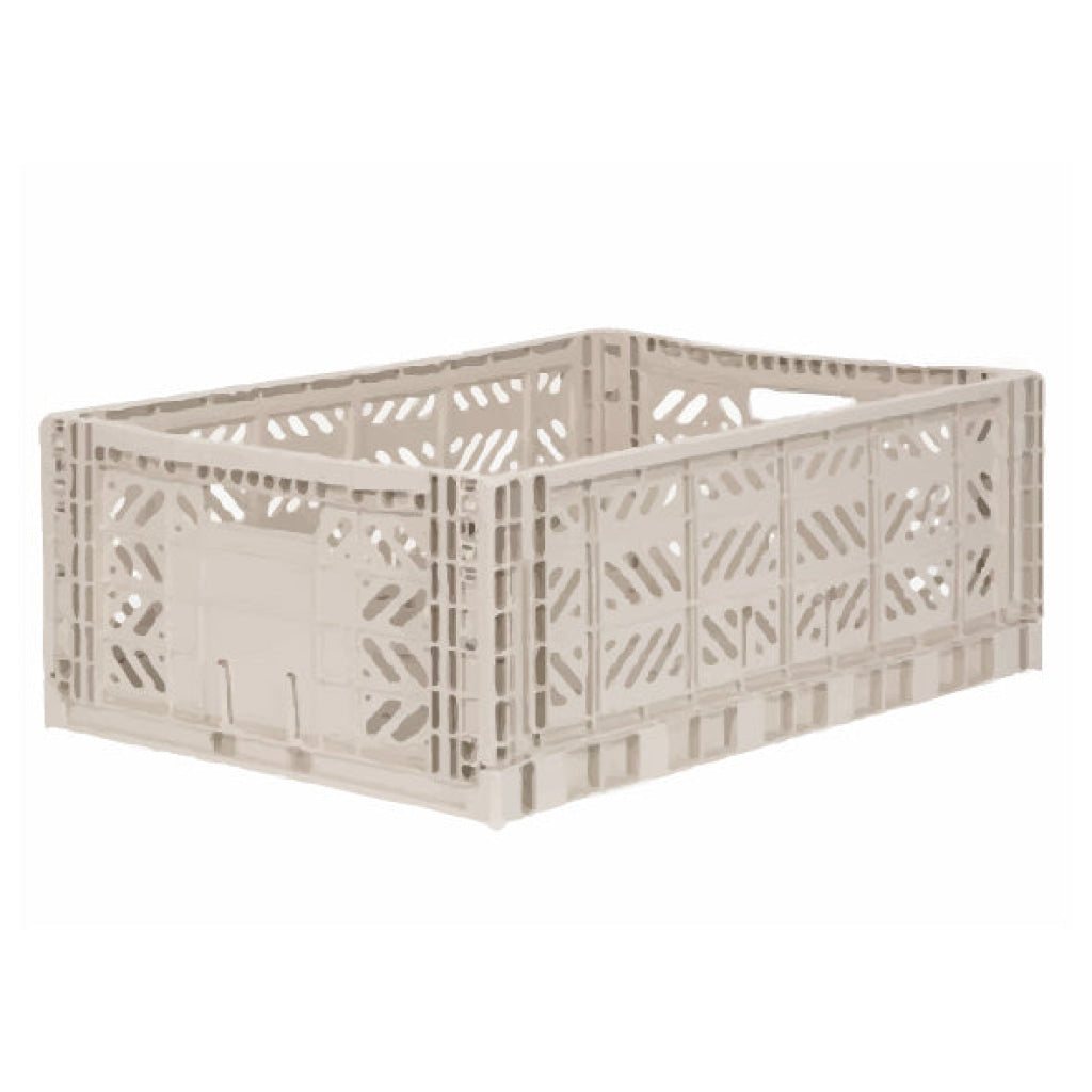 Aykasa Folding Maxibox Colour Crate - Sand - Storage
