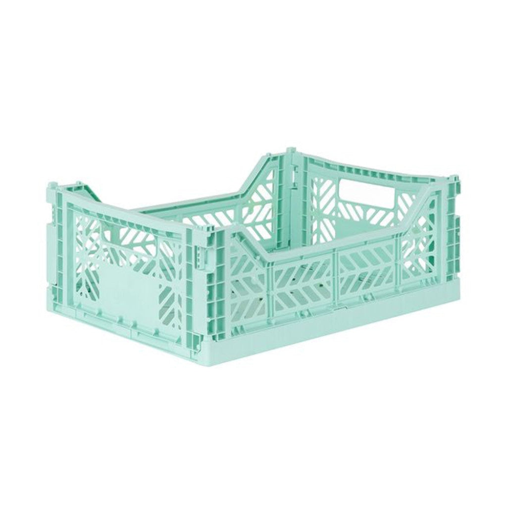 Aykasa Folding Midibox Colour Crate - Arctic Blue - Storage