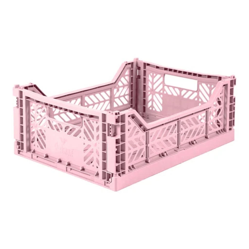 Aykasa Folding Midibox Colour Crate - Cherry Blossom - Storage