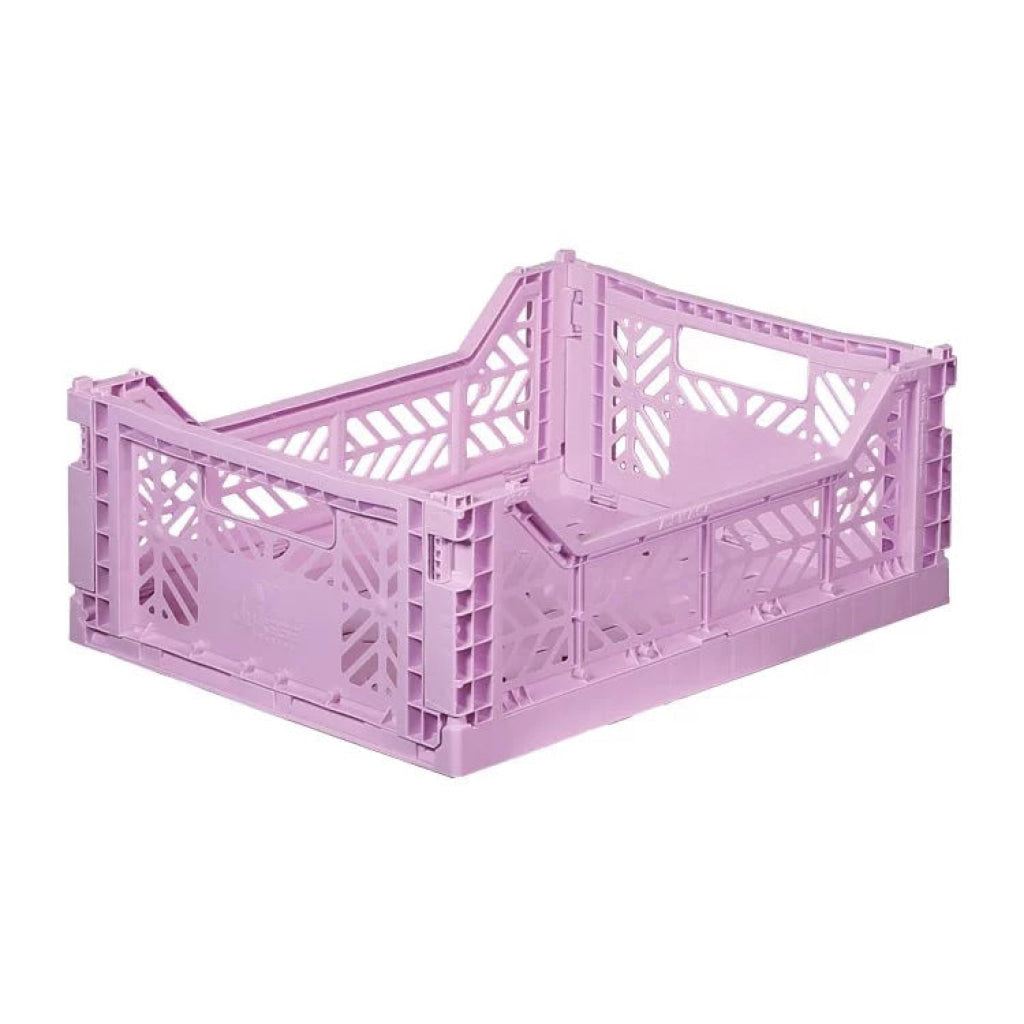 Aykasa Folding Midibox Colour Crate - Orchid - Storage