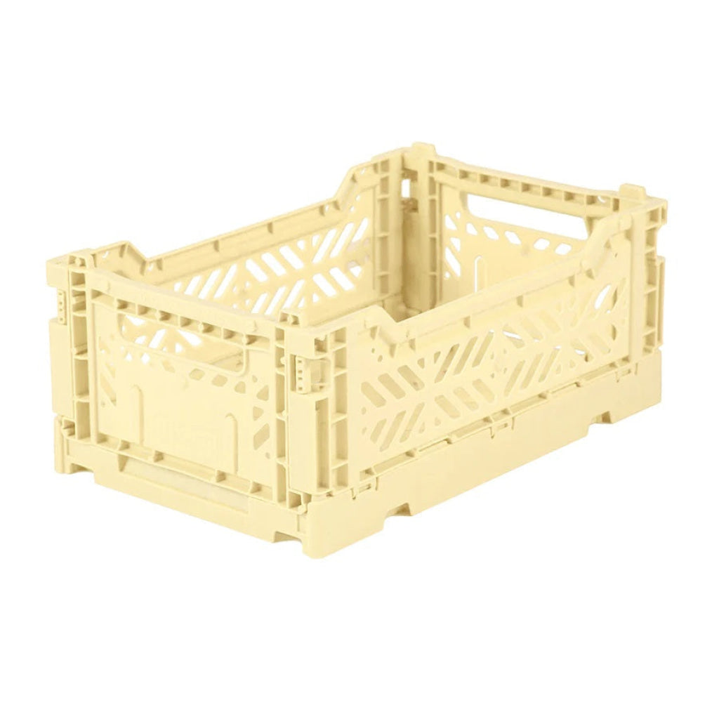 Aykasa Folding Minibox Colour Crate - Banana - Storage
