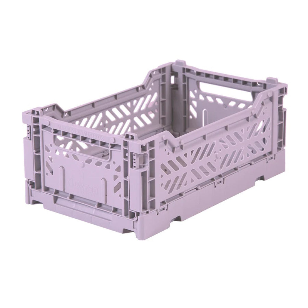 Aykasa Folding Minibox Colour Crate - Orchid - Storage