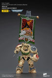 JOYTOY Warhammer 40K Dark Angels Deathwing Ancient with Company Banner JT9176