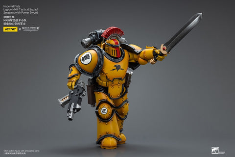 JOYTOY Imperial Fists Legion MkIII Tactical Squad Sergeant with Power Sword JT9046