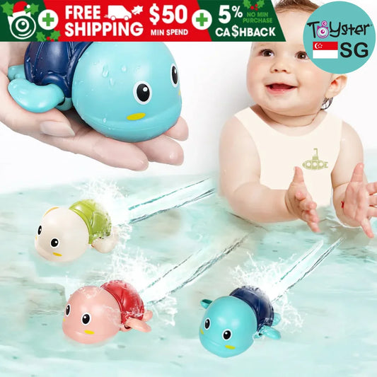 Baby Clockwork Bathing Cute Swimming Turtle Toy