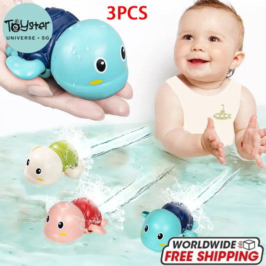 Baby Clockwork Bathing Cute Swimming Turtle Toy