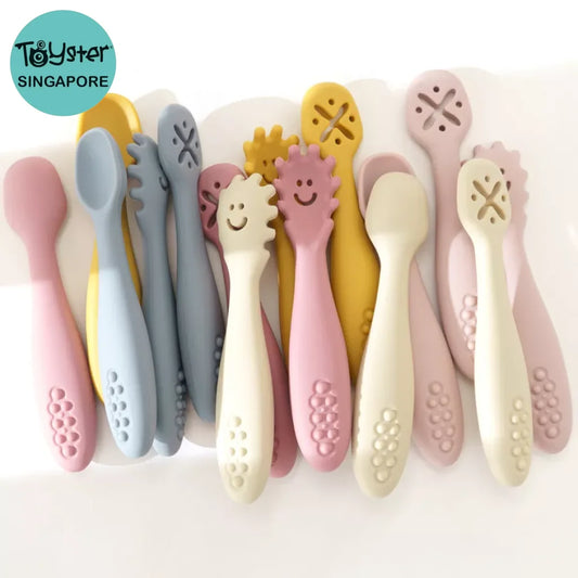 Baby Learning Spoons Utensils Set