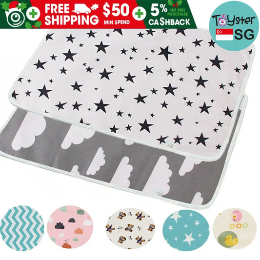 Baby Waterproof Diaper Changing Mat 50X70Cm