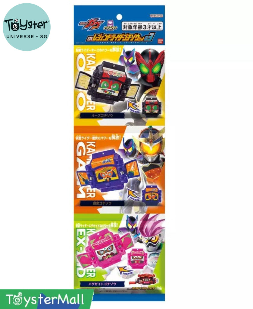 Bandai Kamen Rider: DX Legend Rider Gochizo Set 03 Kamen Rider