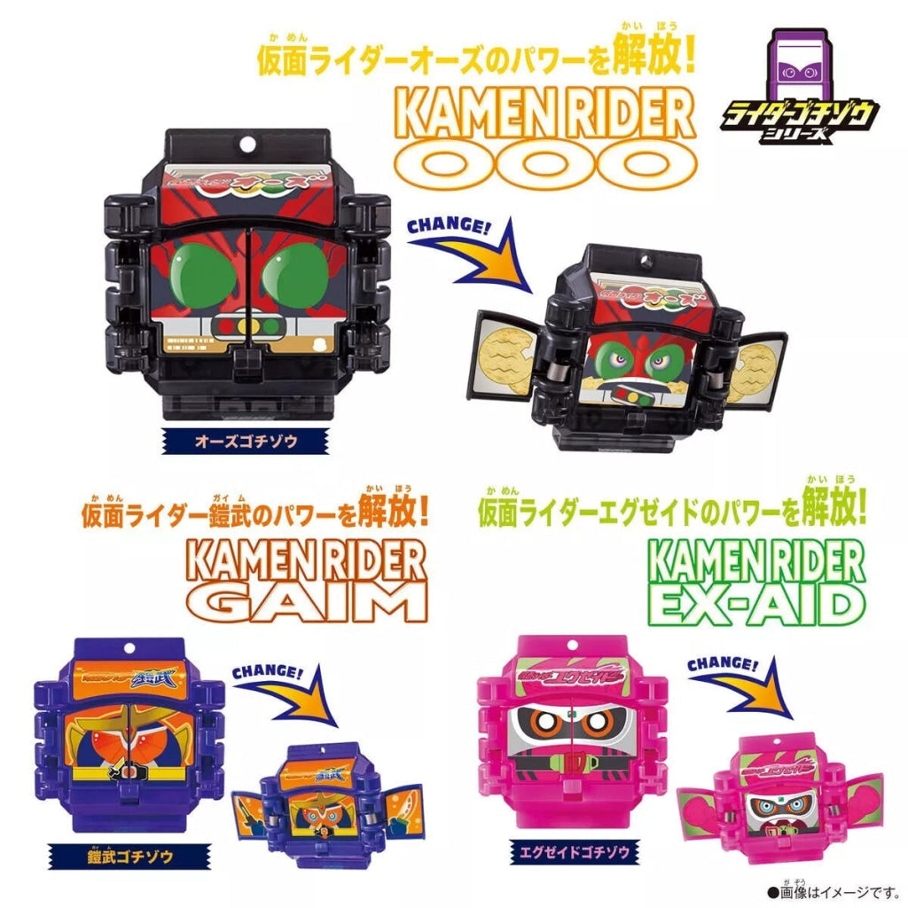 Bandai Kamen Rider: DX Legend Rider Gochizo Set 03 Kamen Rider