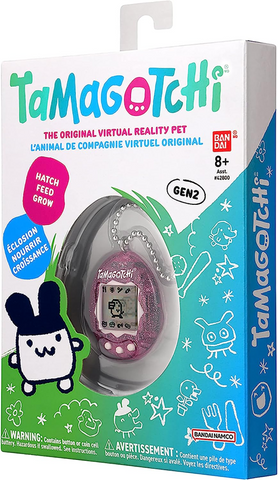 Original Tamagotchi - Black with Silver Electronic Pet