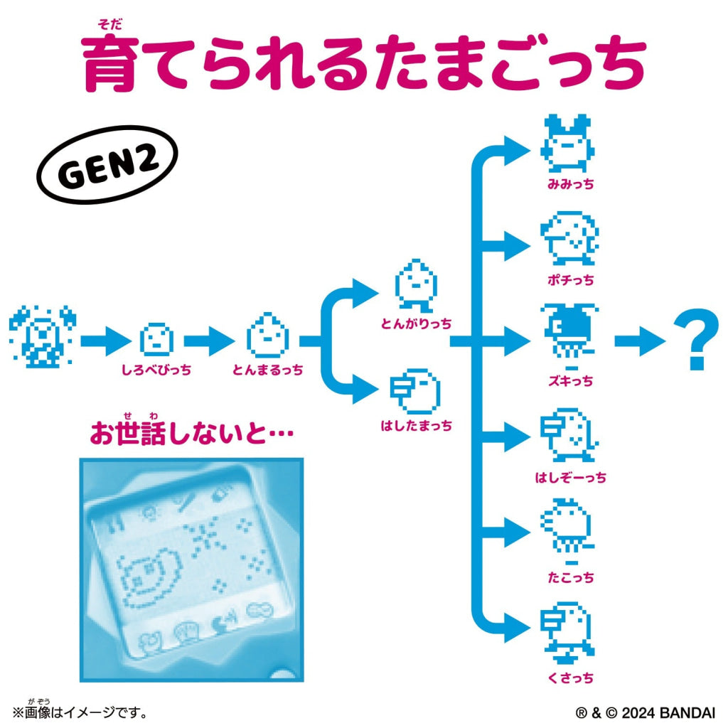 Bandai Tamagotchi Original Color Collection - Black