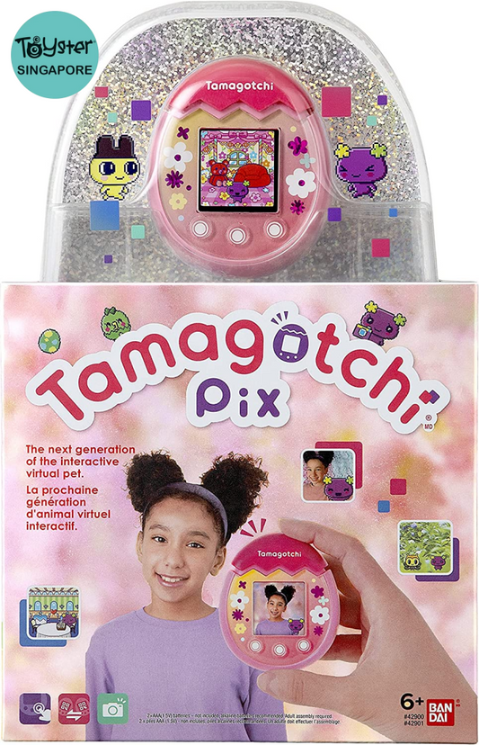 Bandai Tamagotchi Pix - Floral (Pink)