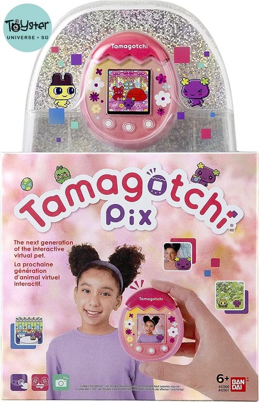 Bandai Tamagotchi Pix - Floral (Pink)