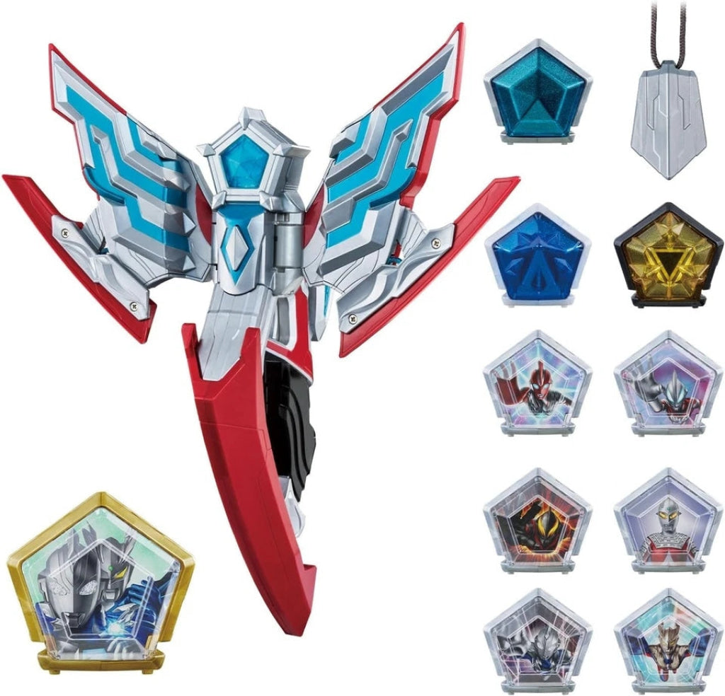 Bandai Ultraman DX OMEGA SLUGGER SAIKYOU NARIKIRI SET - Ultraman