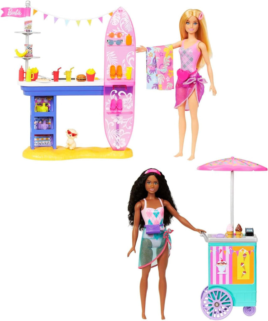 Barbie Beach Boardwalk Playset