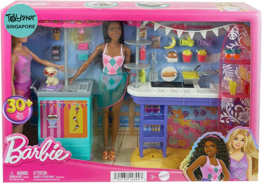 Barbie Beach Boardwalk Playset