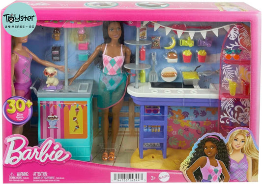 Barbie Beach Boardwalk Playset
