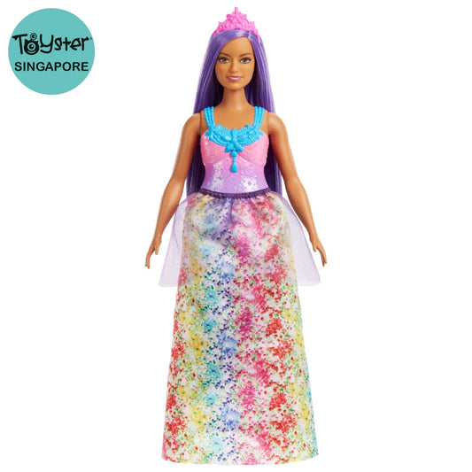 Barbie Dreamtopia Princess Doll - Curvy Purple Hair