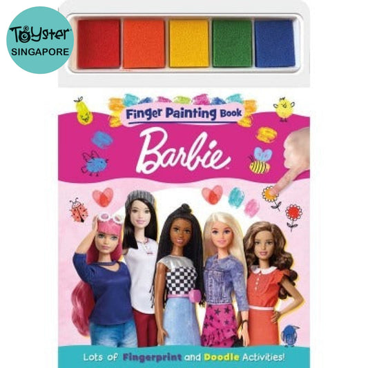 Barbie Finger Painting Book