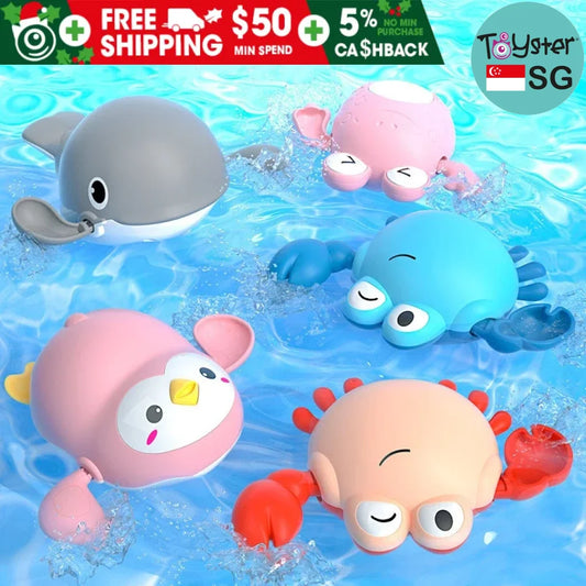 Bath Toys Kids Swimming Animals