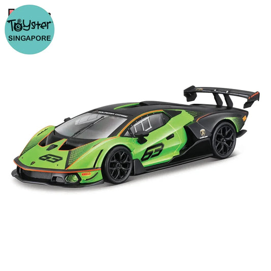 Bburago 1:32 Lamborghini Essenza Scv12 Model Dtm Racing Car Convertible Alloy