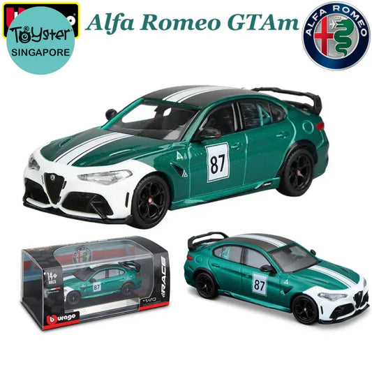 Bburago 1:43 Alfa Romeo Gtam Cars Model Alloy
