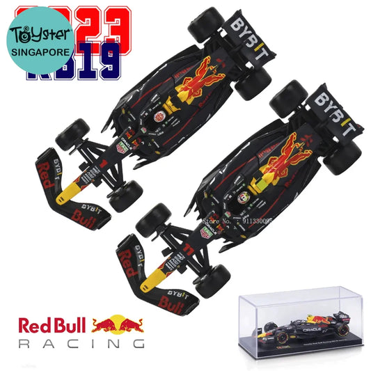 Bburago 1:43 F1 2023 Champion 1# Verstappen Red Bull Racing Rb19 #11 Perez Alloy Car Die Cast