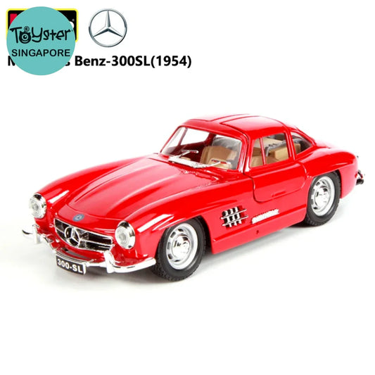 Bburago 1954 Mercedes Benz 300 Sl Cars 1:24 Alloy