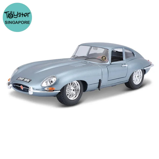 Bburago Die Cast Car 1:18 Jaguar E Type Coupe Alloy Classic Vintage