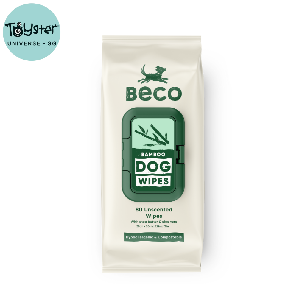 Beco Bamboo Dog Wipes Unscented
