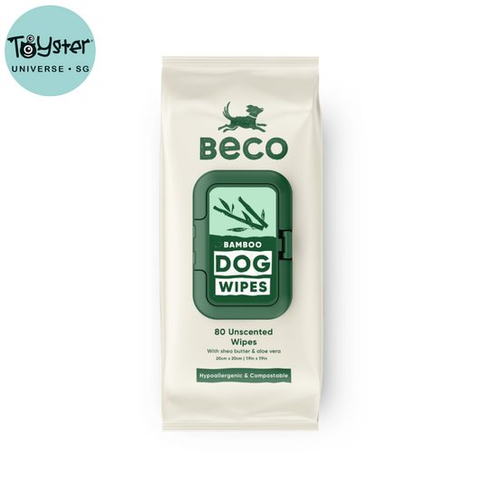 Beco Bamboo Dog Wipes Unscented