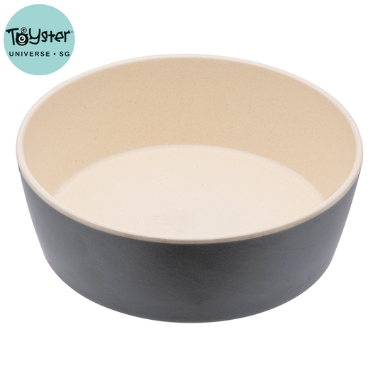 Beco Bamboo Pet Bowl Coastal Grey - Small
