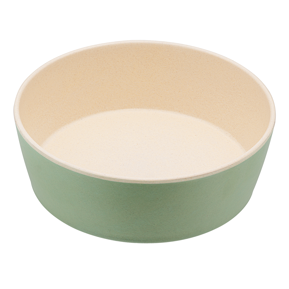 Beco Bamboo Pet Bowl, Fresh Mint