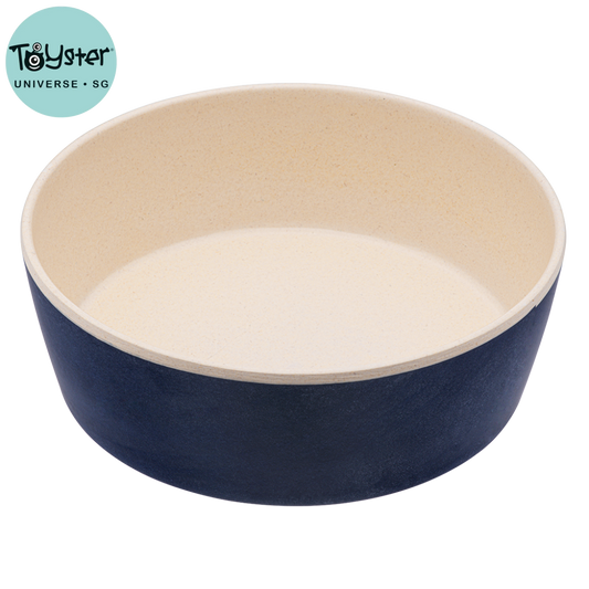 Beco Bamboo Pet Bowl Midnight Blue - Small